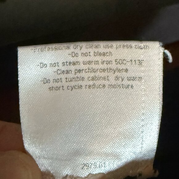 Rare Vintage 90s Giorgio Armani Borgo 21 Black 2 Piece Suit Size 2 EU 38 - Picture 13 of 15